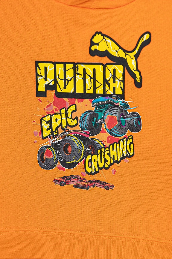 Detská tepláková súprava Puma PUMA X HOT WHEELS MINICATS Loungewear Set INF TR oranžová 632399