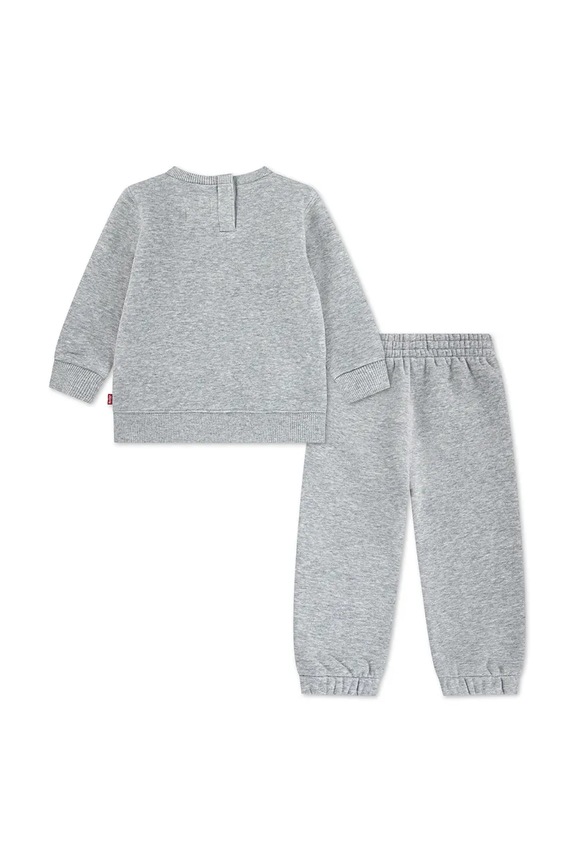 Levi's gyapjúkeverék kabát HOODIE & JOGGER SET 6EP012 szürke SS26