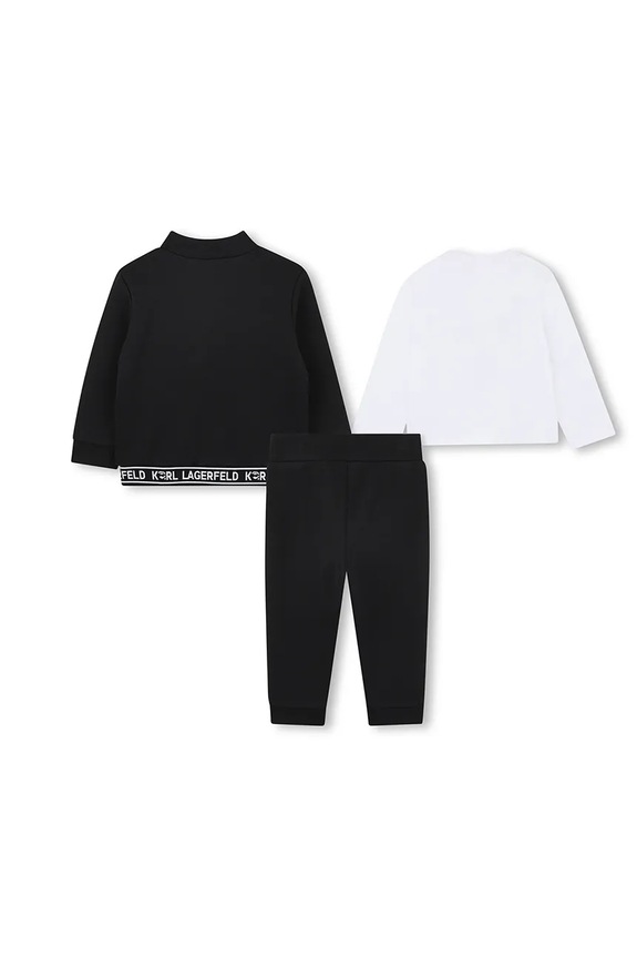 Kojenecká tepláková souprava Karl Lagerfeld Z30658.71.81 černá AW25