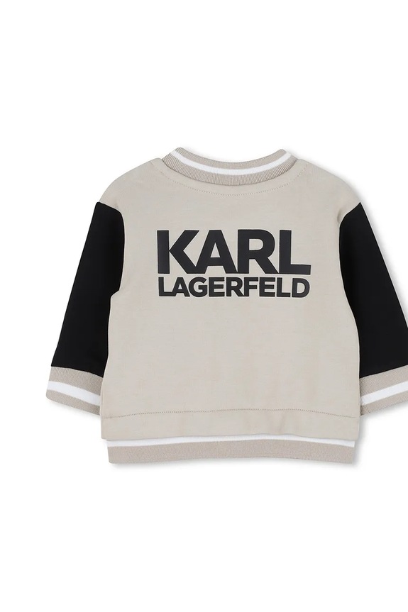 Kojenecká tepláková souprava Karl Lagerfeld černá Z30671.71.81