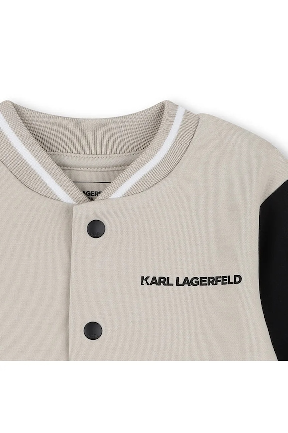 Kojenecká tepláková souprava Karl Lagerfeld Z30671.71.81 černá