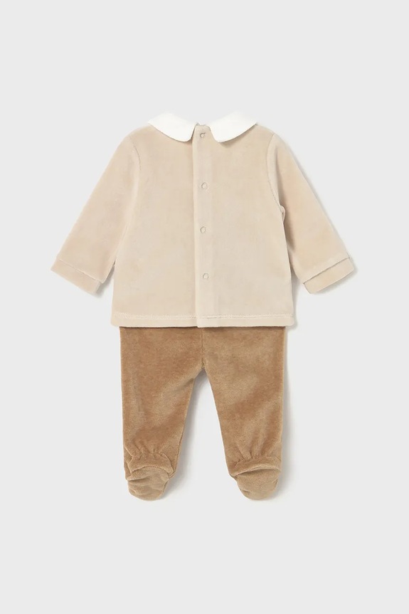 Mayoral Newborn komplet niemowlęcy 2562.1B.Newborn.9BYA brązowy AW25