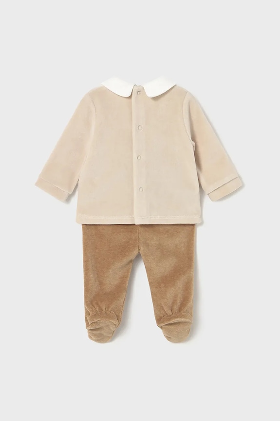 Mayoral Newborn komplet niemowlęcy 2562.1B.Newborn.9BYA brązowy AW25