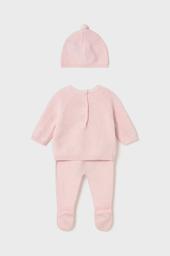 Комплект для младенцев Mayoral Newborn 3 шт 2564.1C.Newborn.9BYA розовый AW25