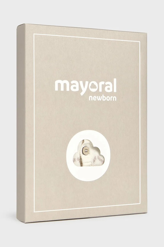 Σετ μωρού Mayoral Newborn 2565.1F.Newborn.9BYA μπεζ