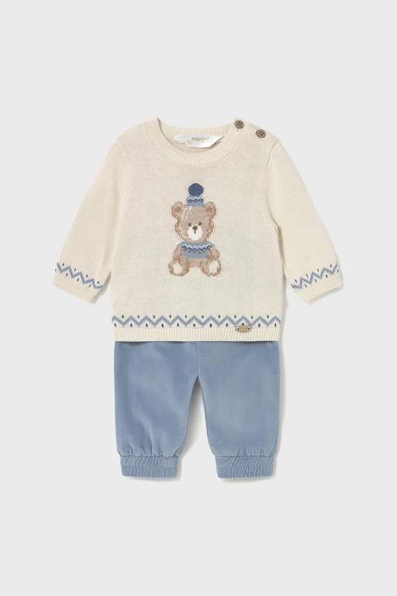 Mayoral Newborn compleu bebe 2580.1K.Newborn.9BYA albastru AW25