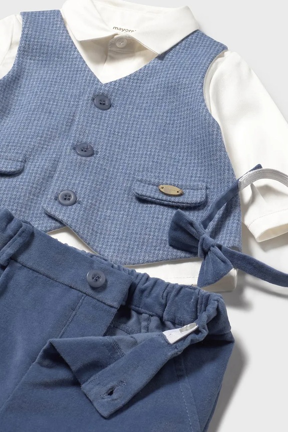 Dečki Komplet za dojenčka Mayoral Newborn 2581.1K.Newborn.9BYA modra