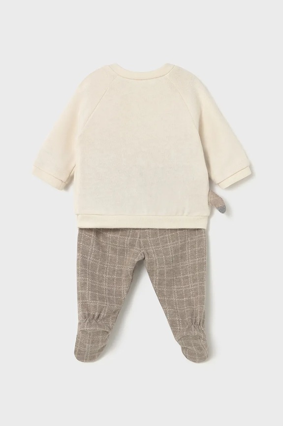 Mayoral Newborn komplet niemowlęcy 2586.1H.Newborn.9BYA beżowy AW25
