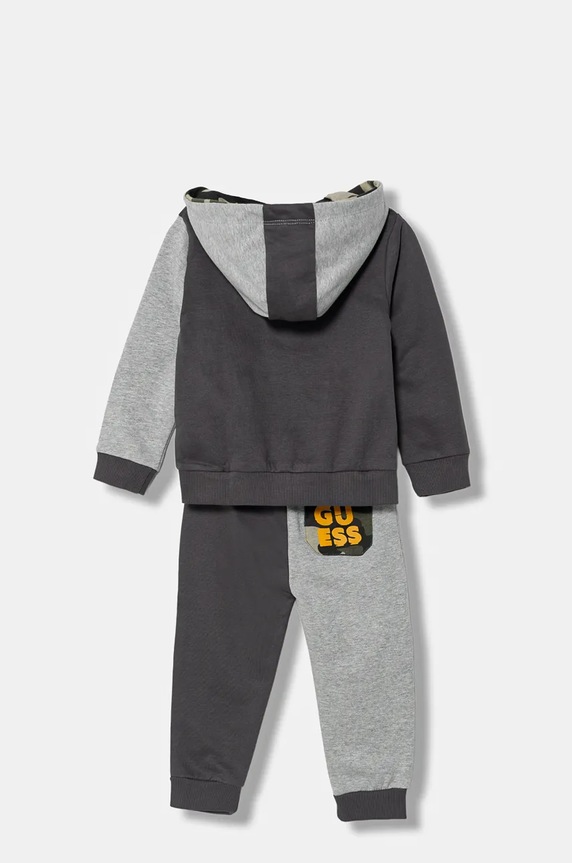 Pamučni komplet trenirke za bebe Guess 2-pack I5BG07.KAX74.9BYA siva AW25