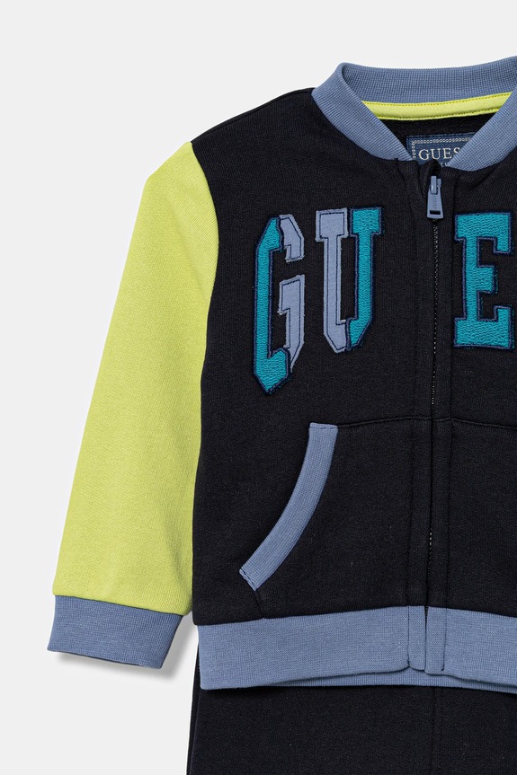 Dječaci Pamučna trenirka za bebe Guess 2-pack I5BG11.KAD74.9BYA mornarsko plava