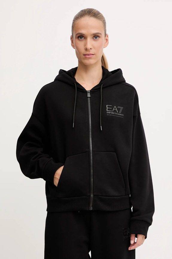 EA7 Emporio Armani dres AF10377.7W000425 czarny AW25