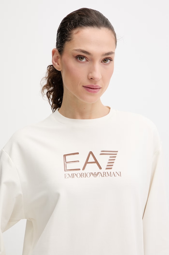 Tepláková súprava EA7 Emporio Armani AF13135.7W000115 béžová