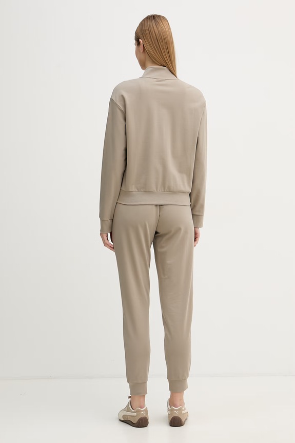 EA7 Emporio Armani tepláková súprava dámska bavlnená s elastanom béžová AF13135.7W000463