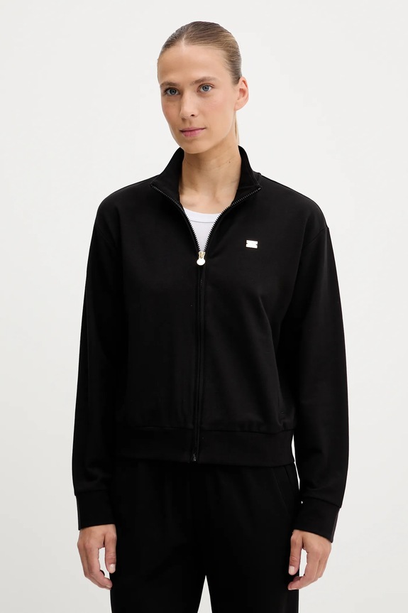 Ruházat EA7 Emporio Armani melegítő szett női pamut elasztánnal AF13135.7W000463 fekete