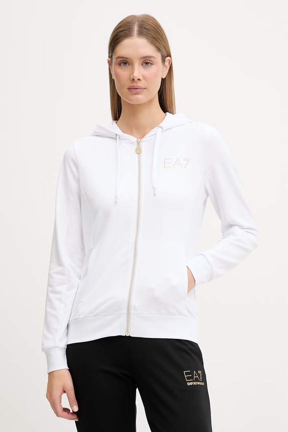 EA7 Emporio Armani komplet dresowy damski TJ9RZ.8NTV51 biały SS26