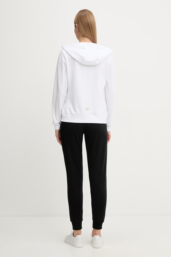 Odzież EA7 Emporio Armani komplet dresowy damski TJ9RZ.8NTV51 biały