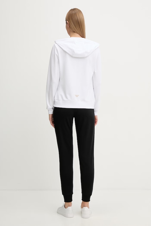 Odzież EA7 Emporio Armani komplet dresowy damski TJ9RZ.8NTV51 biały