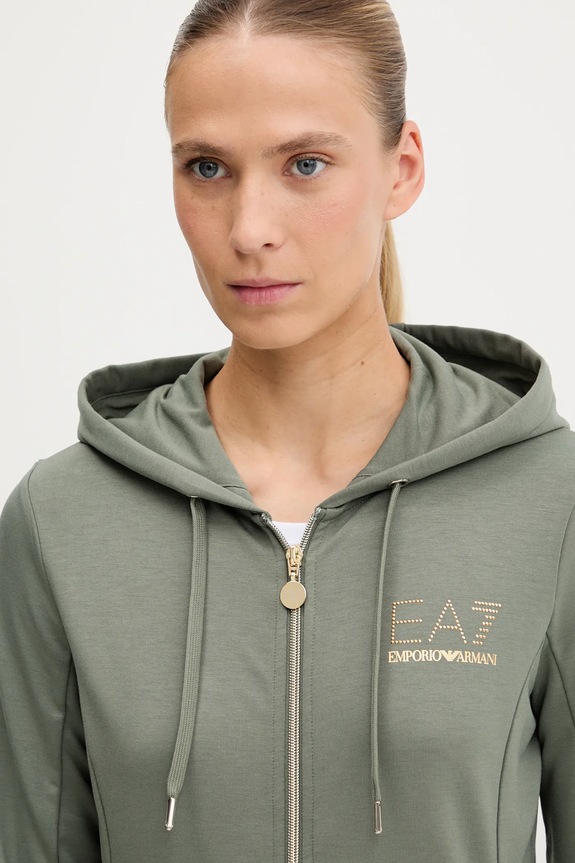 EA7 Emporio Armani teplákový set dámský TJ9RZ.8NTV51 zelená