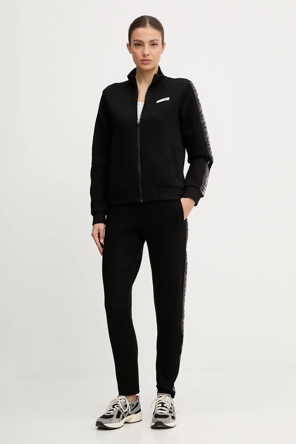 Tepláková souprava EA7 Emporio Armani pletenina černá AF13151.7W000680