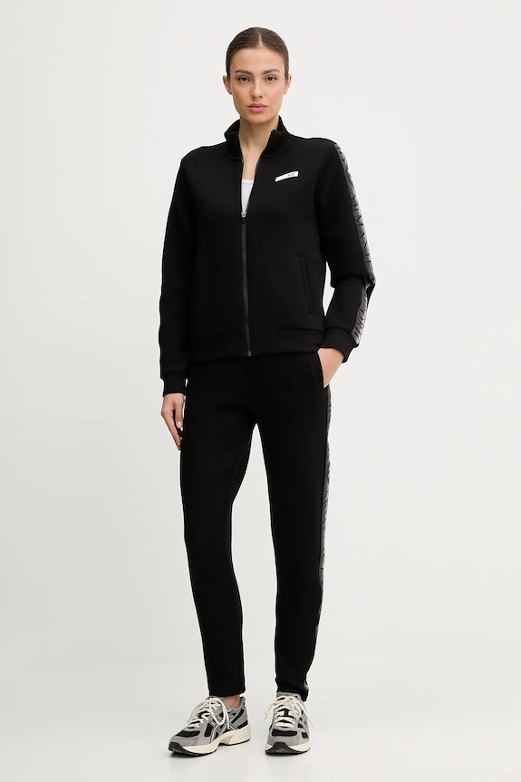 Tepláková souprava EA7 Emporio Armani pletenina černá AF13151.7W000680