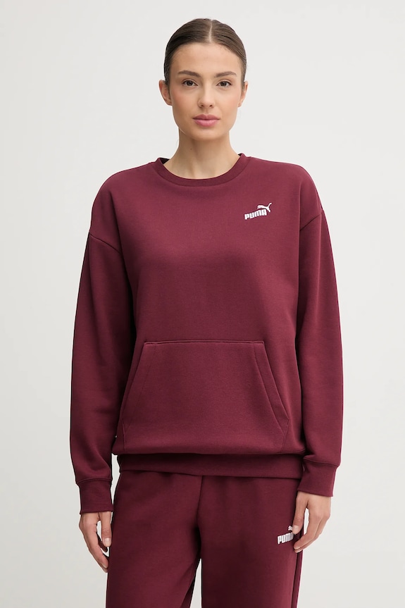 Puma tuta da ginnastica 688160 granata AW25