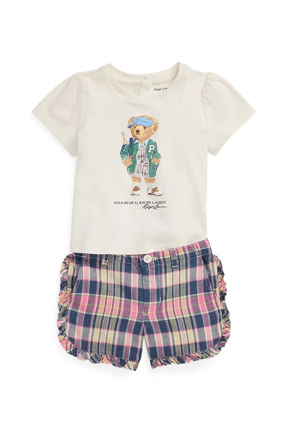 Komplet Polo Ralph Lauren bež 310982152001