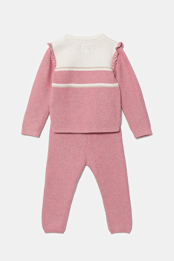 Guess completo in cotone neonato/a A5YG13.Z3FK1.9BYA rosa AW25