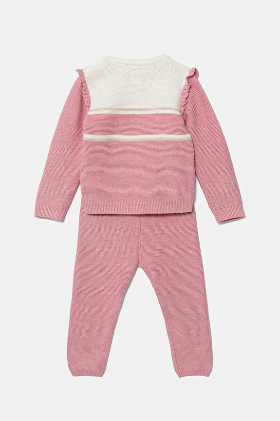 Guess completo in cotone neonato/a A5YG13.Z3FK1.9BYA rosa AW25