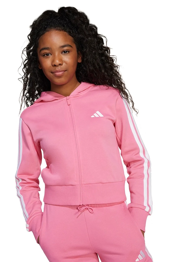 adidas set tuta da ginnastica per bambini JN2436 rosa