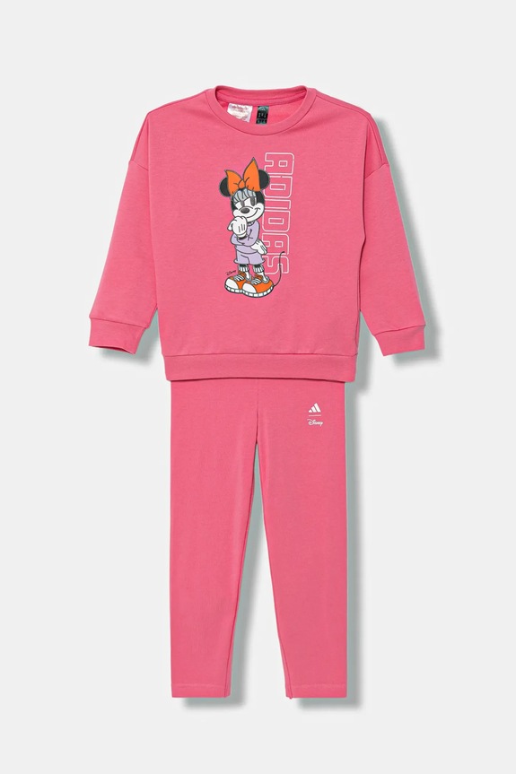 Dječja trenirka adidas print roza JY3470