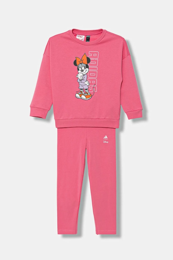Dječja trenirka adidas print roza JY3470