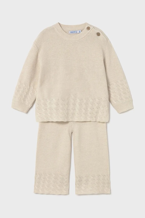 Mayoral compleu copii Produs pentru bebe bej 2592.4B.Baby.9BYA