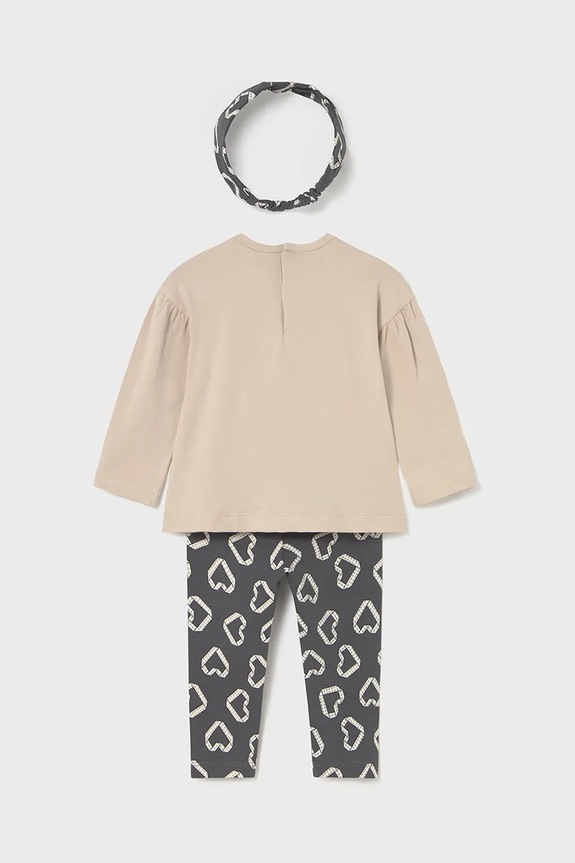 Детский комплект Mayoral 2744.4J.Baby.9BYA бежевый AW25