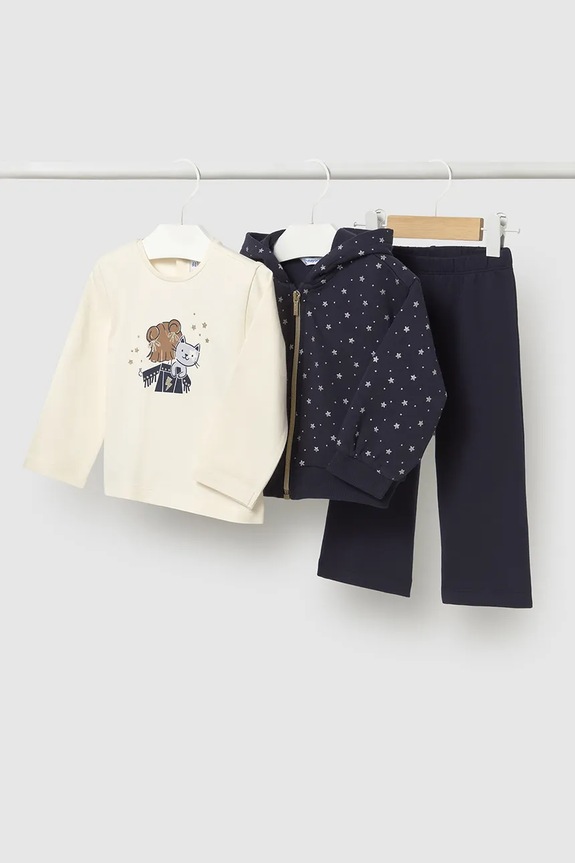 Dječji set trenerke Mayoral s elastinom mornarsko plava 2842.4D.Baby.9BYA