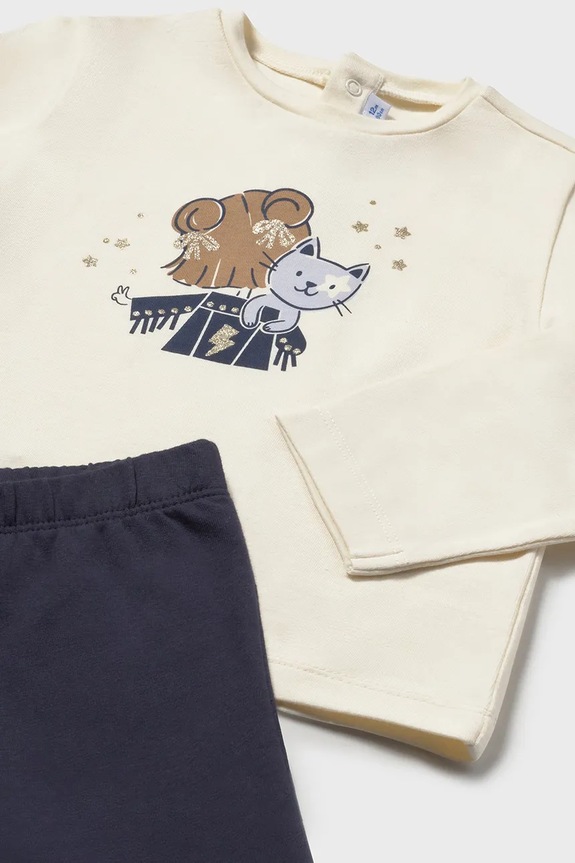 Dječji set trenerke Mayoral mornarsko plava 2842.4D.Baby.9BYA