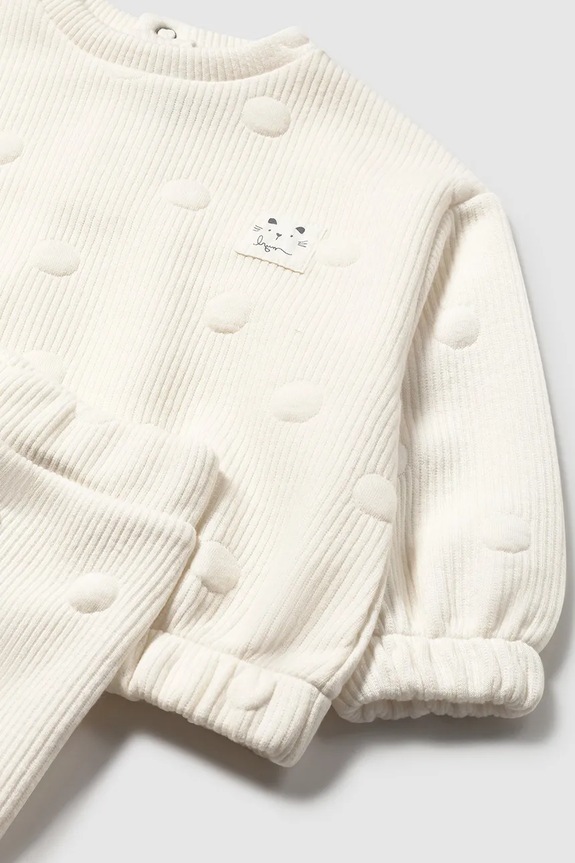 Mayoral dres niemowlęcy beżowy 2844.4J.Baby.9BYA