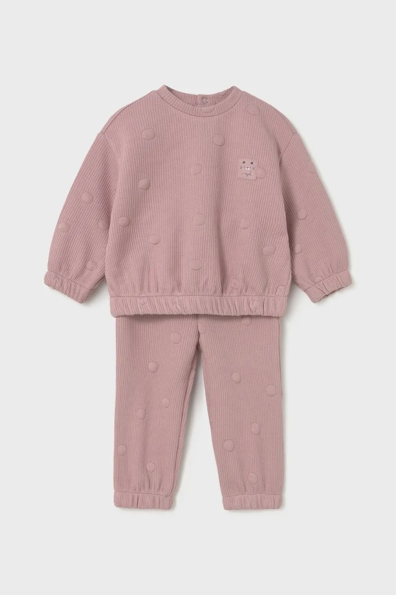 Mayoral dres niemowlęcy Produkt niemowlęcy różowy 2844.4J.Baby.9BYA