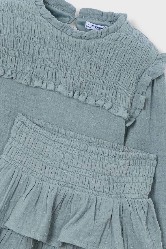 Dječji komplet Mayoral tirkizna 4933.6J.Mini.9BYA