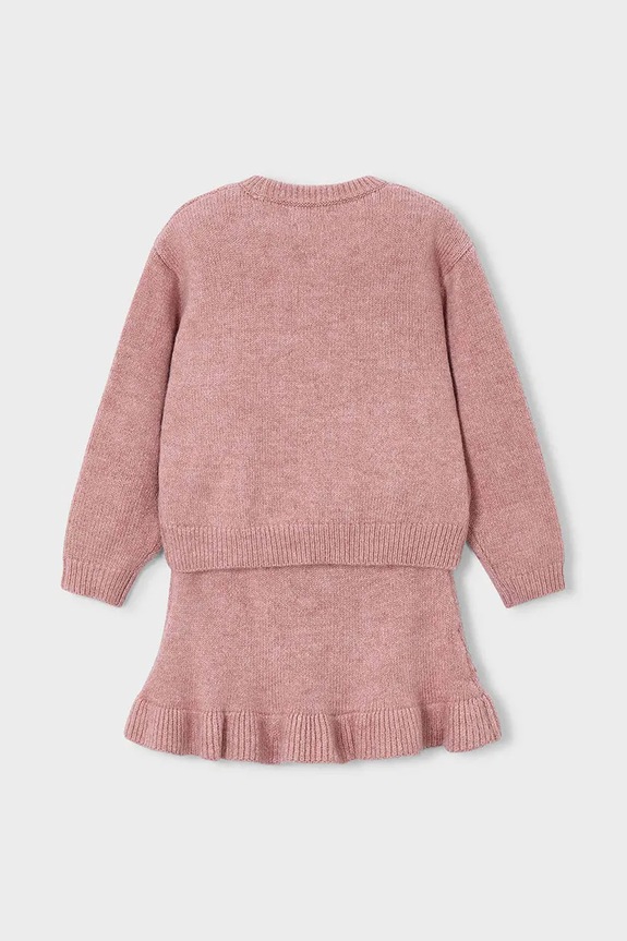 Mayoral komplet dziecięcy 4934.6H.Mini.9BYA różowy AW25