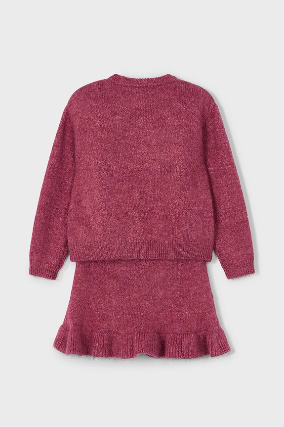 Mayoral komplet dziecięcy 4934.6H.Mini.9BYA czerwony AW25