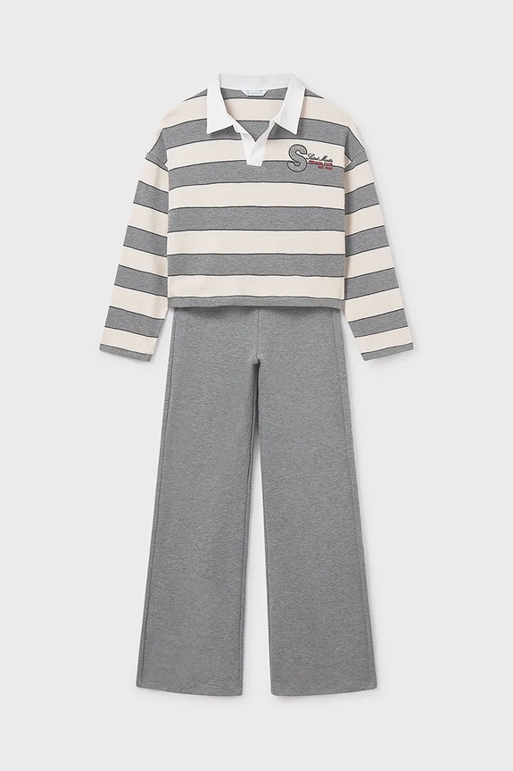 Παιδικό σετ Mayoral 7584.8F.Junior.9BYA γκρί AW25