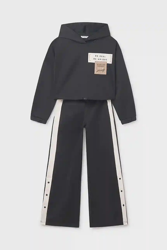Mayoral dres dziecięcy 7853.8K.Junior.9BYA czarny AW25