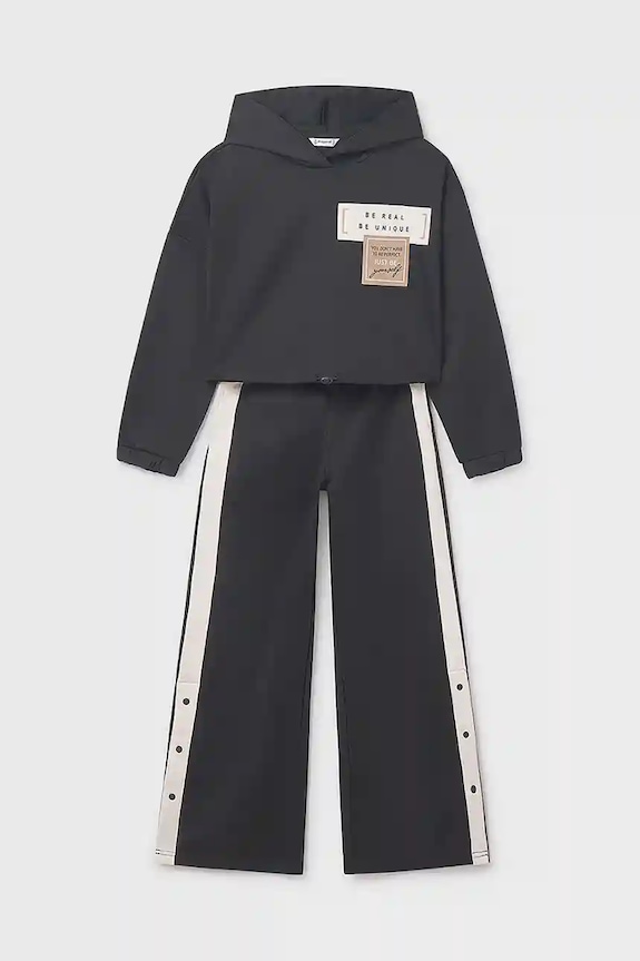 Mayoral dres dziecięcy 7853.8K.Junior.9BYA czarny AW25