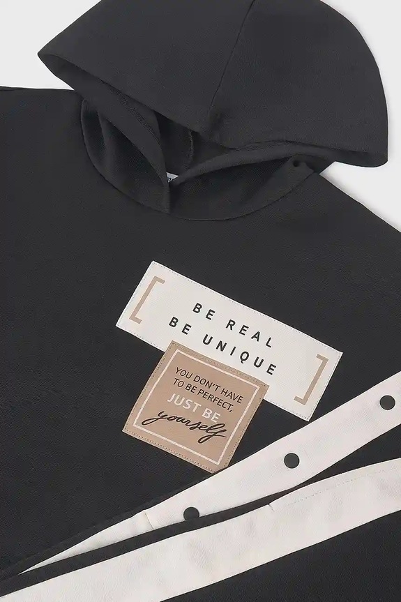 Mayoral dres dziecięcy czarny 7853.8K.Junior.9BYA