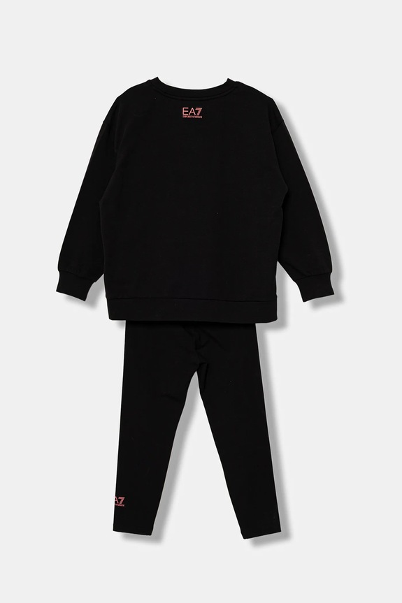 Дитячий спортивний костюм EA7 Emporio Armani 7G000167.AF15583 чорний AW25