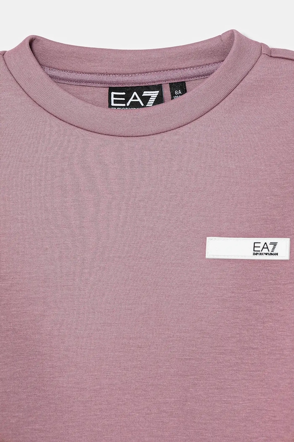 Παιδική φόρμα EA7 Emporio Armani ροζ 7G000161.AF13151