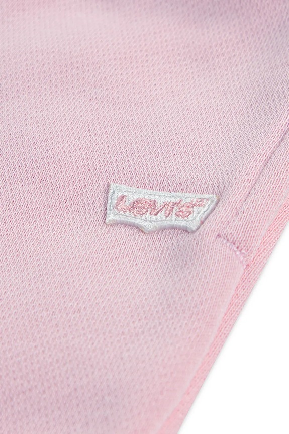 Levi's set tuta per neonati HOODIE & JOGGER SET 6EP012.G rosa