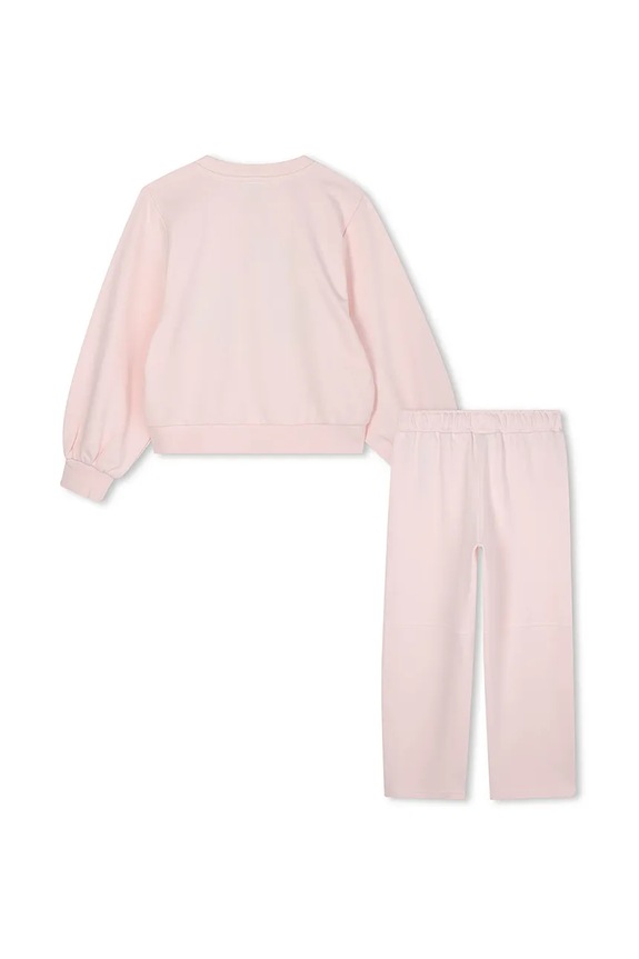 Dievča Detská tepláková súprava Kenzo Kids K61335.114.138 ružová