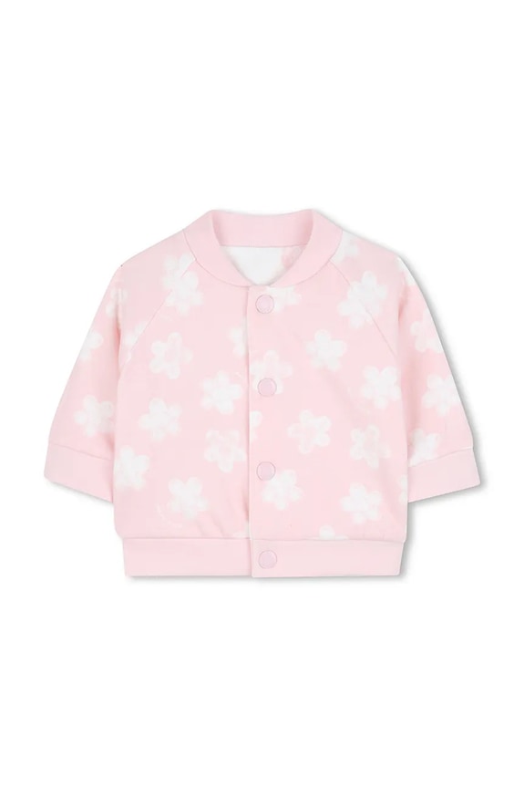 Obojstranná bavlnená detská súprava Marc Jacobs ružová W60693.86.94