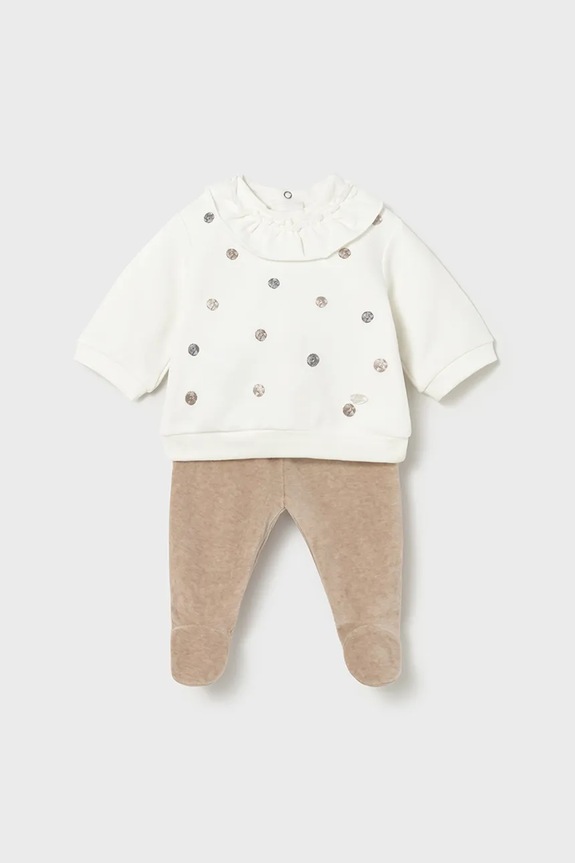 Mayoral Newborn compleu bebe Produs pentru bebe bej 2555.2B.Newborn.9BYA